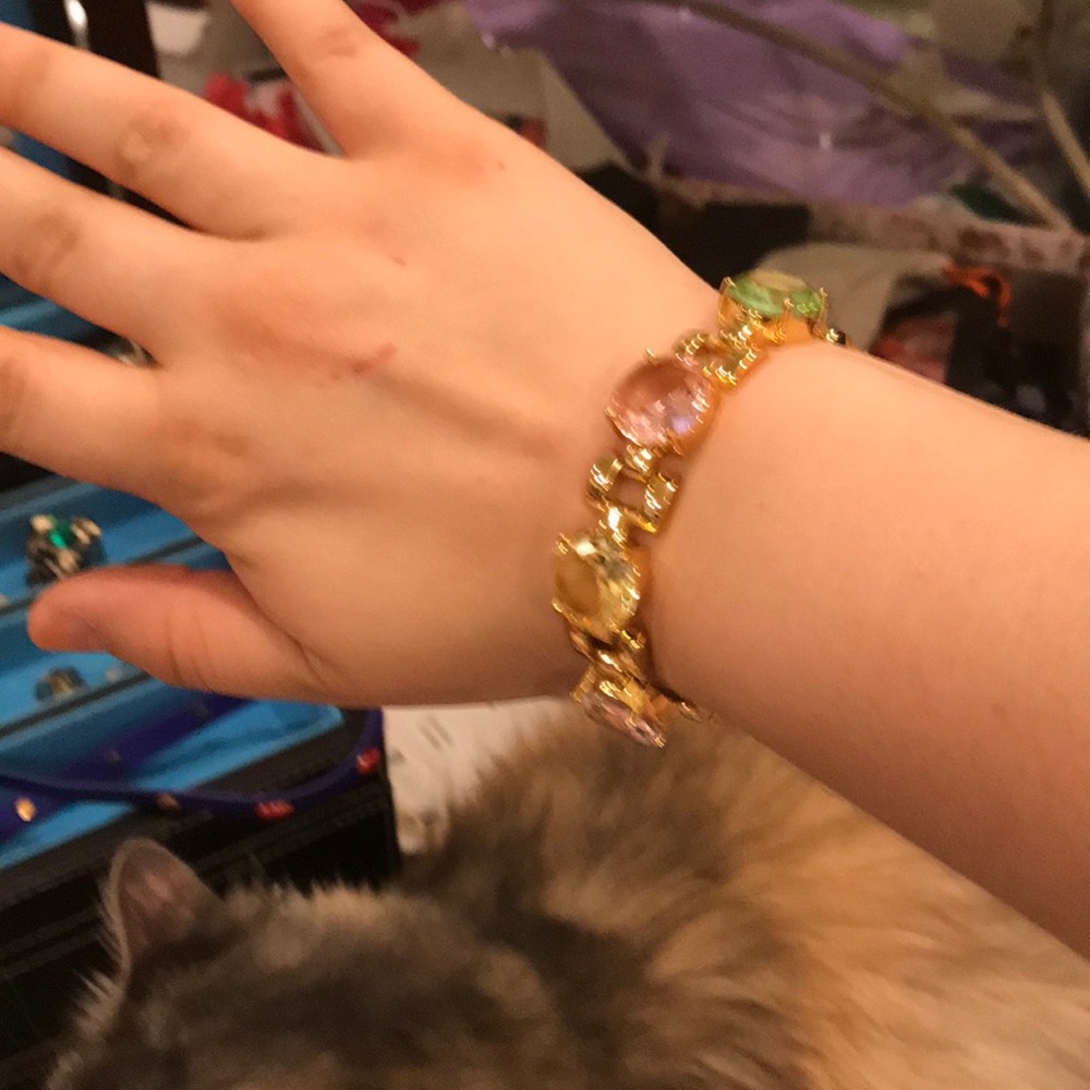 Authentic Kate Spade Pastel Gem Bracelet